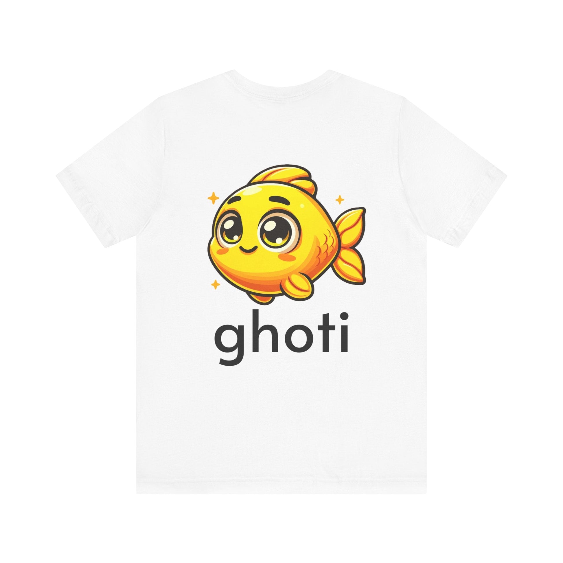 T-Shirt Fish/Ghoti English Pronunciation Joke T-Shirt for language geeks, Unisex Jersey Short Sleeve Tee