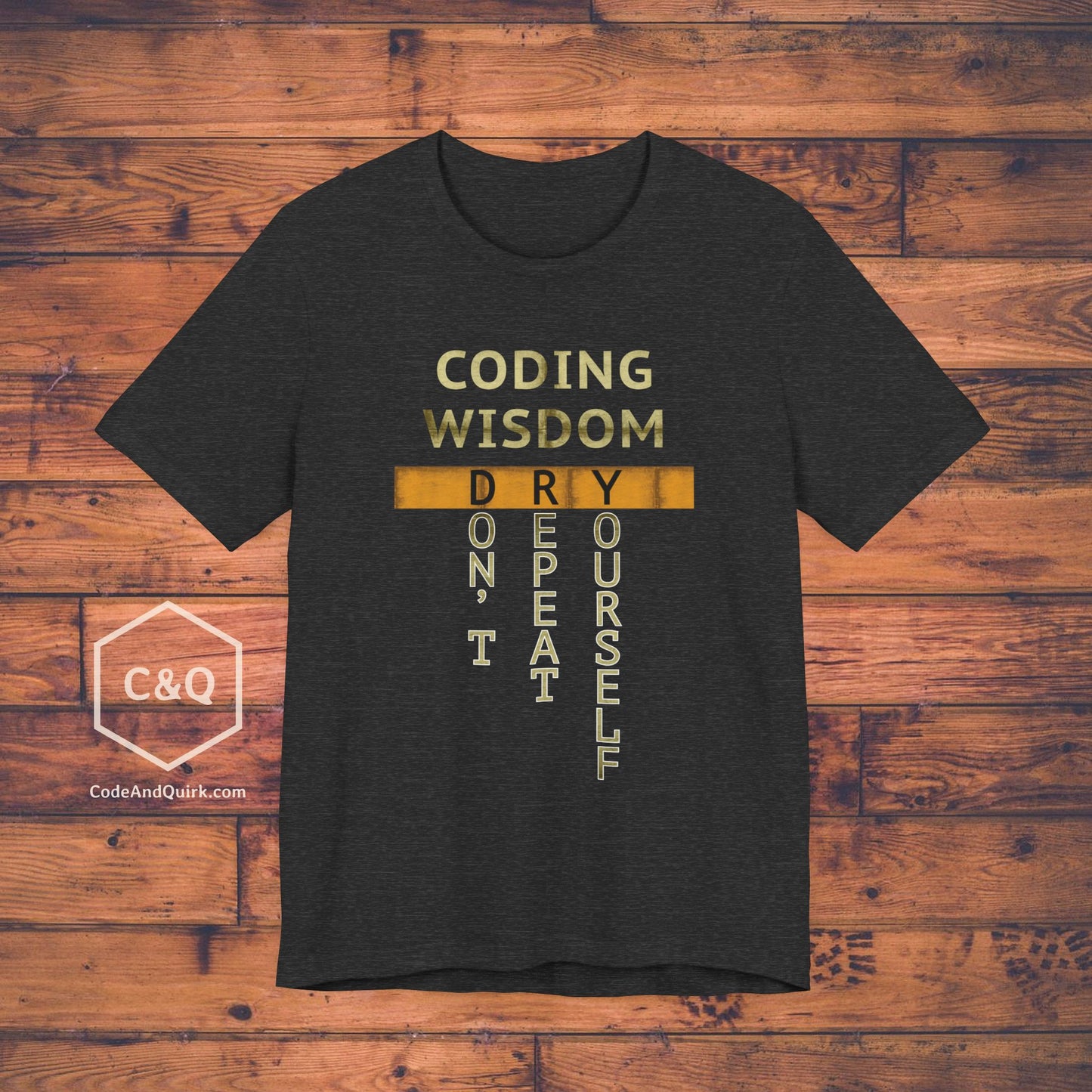 Coding wisdom: DRY - programmer's T-Shirt