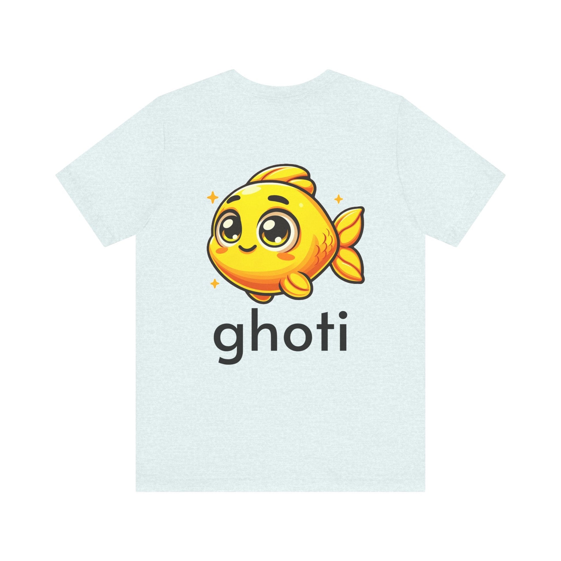 T-Shirt Fish/Ghoti English Pronunciation Joke T-Shirt for language geeks, Unisex Jersey Short Sleeve Tee