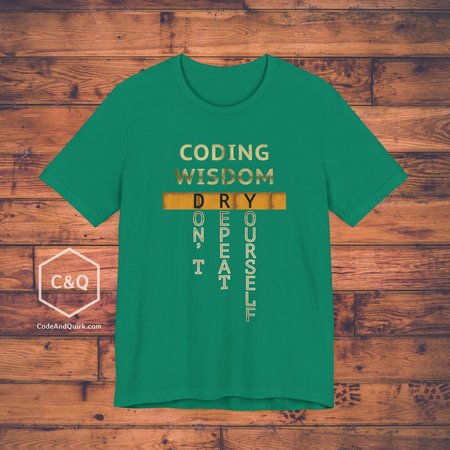 Coding wisdom: DRY - programmer's T-Shirt