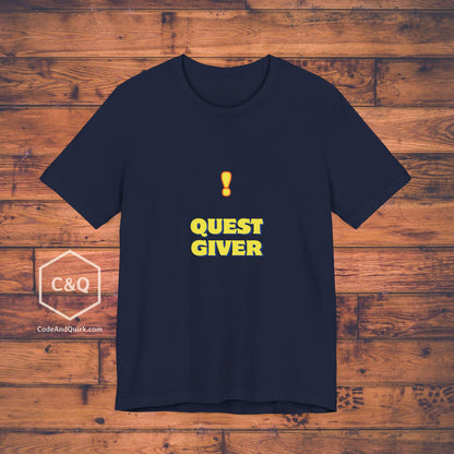 Quest Giver T-Shirt - Unisex Jersey Short Sleeve Tee