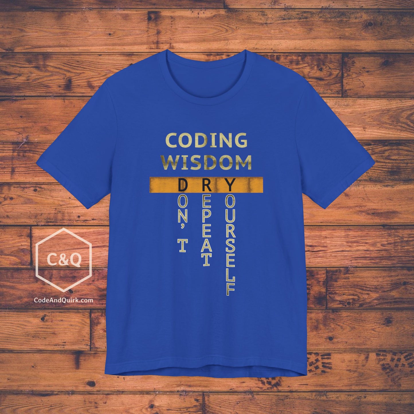 Coding wisdom: DRY - programmer's T-Shirt