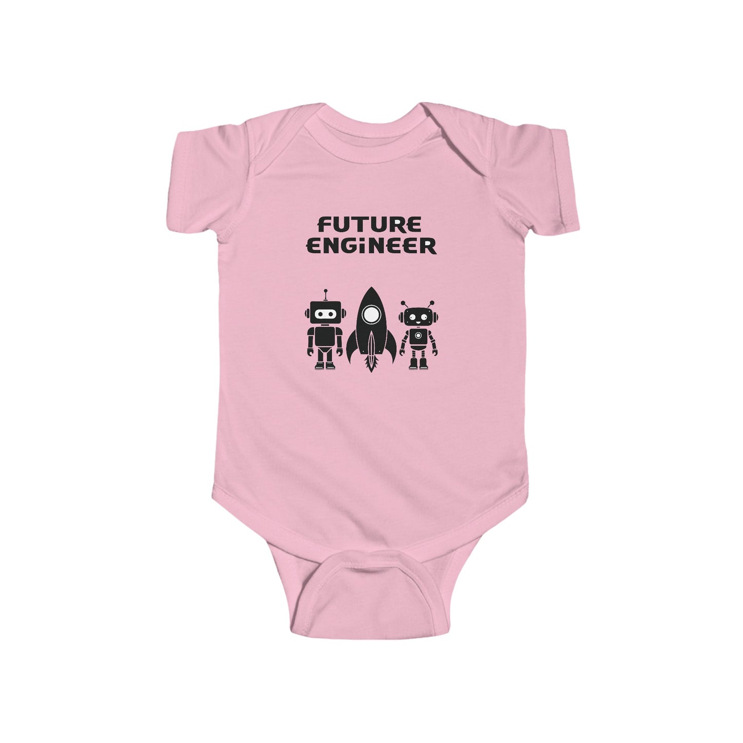 Future Engineer - Geeky Fine Jersey Baby Bodysuit