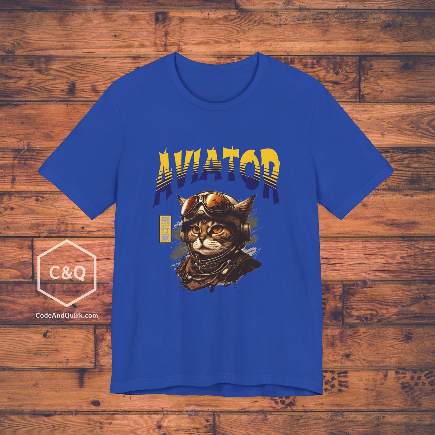 Aviator Cat - aviation fan's T-Shirt