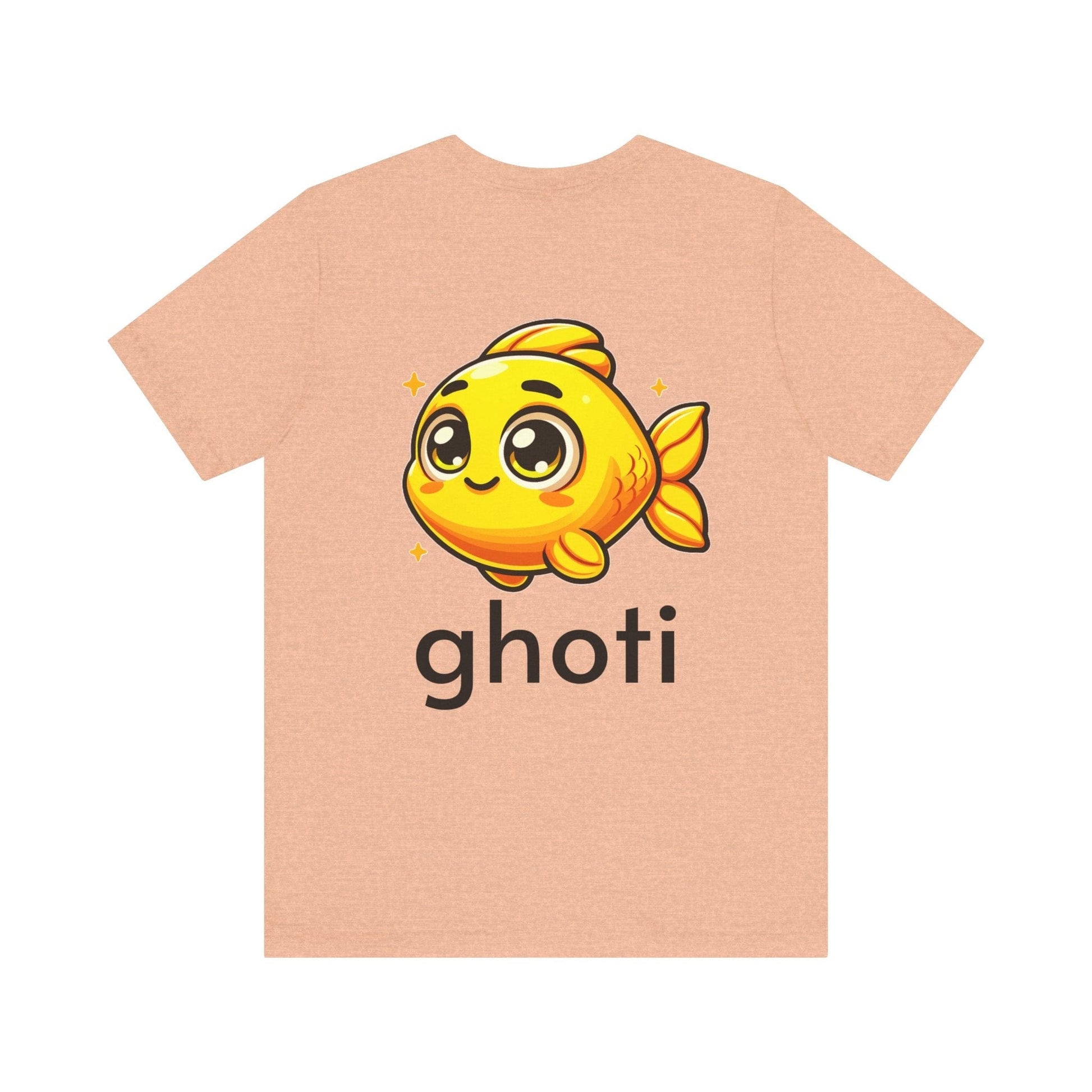 T-Shirt Fish/Ghoti English Pronunciation Joke T-Shirt for language geeks, Unisex Jersey Short Sleeve Tee