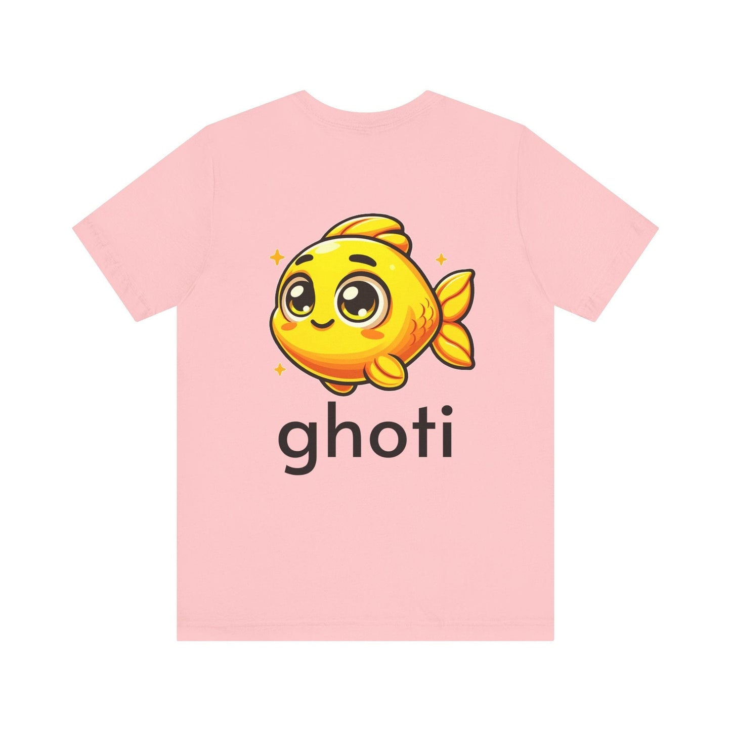 T-Shirt Fish/Ghoti English Pronunciation Joke T-Shirt for language geeks, Unisex Jersey Short Sleeve Tee