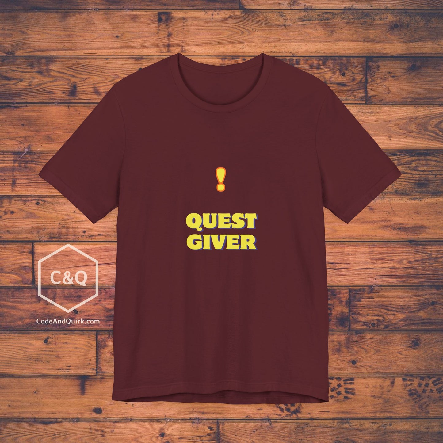 Quest Giver T-Shirt - Unisex Jersey Short Sleeve Tee