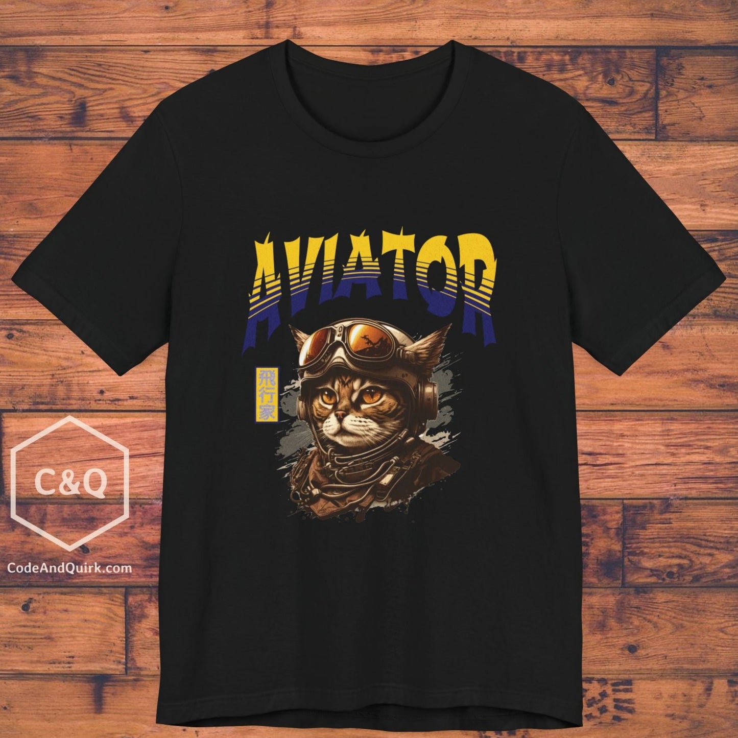 Aviator Cat - aviation fan's T-Shirt