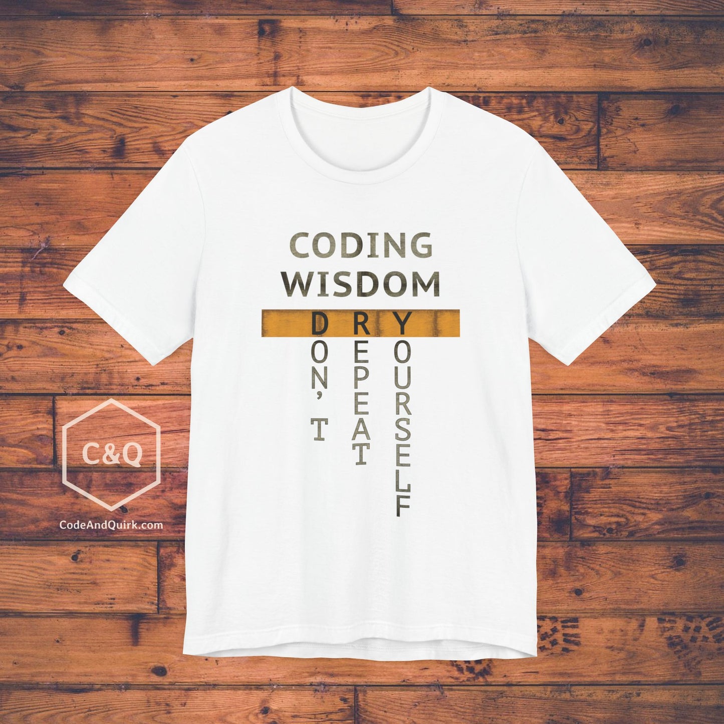 Coding wisdom: DRY - programmer's T-Shirt