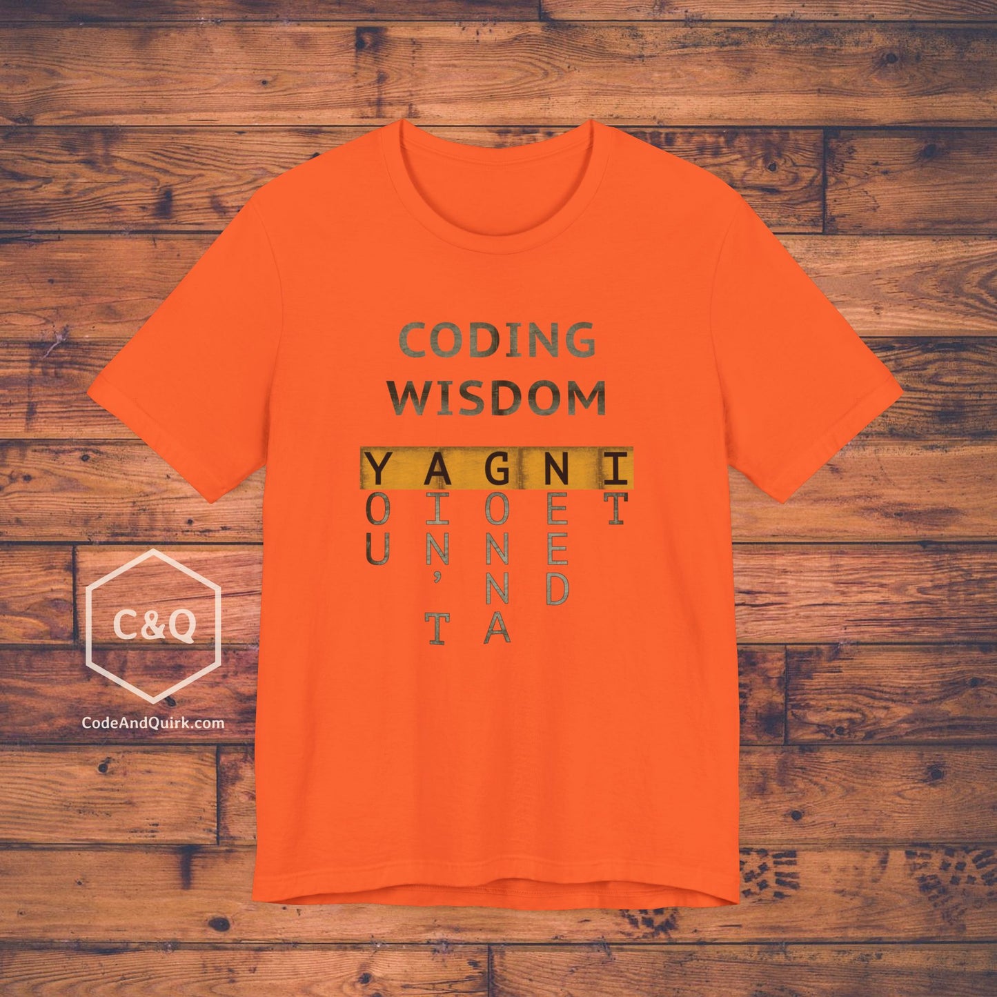 Coding wisdom: YAGNI - programmer's T-Shirt