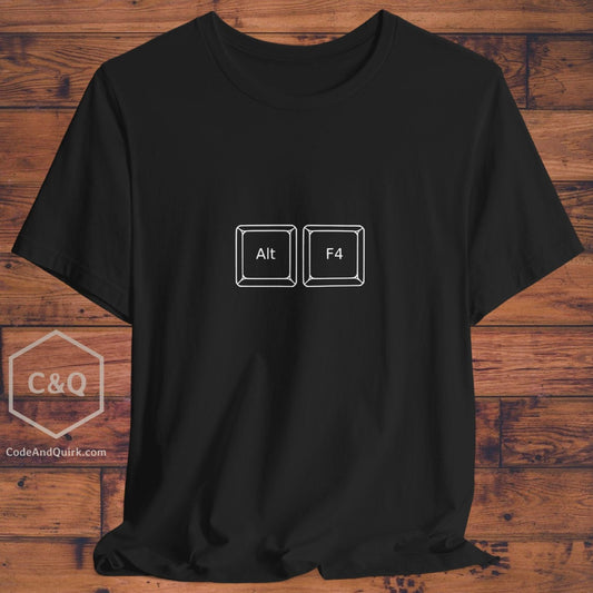 Alt+F4 geeky T-shirt