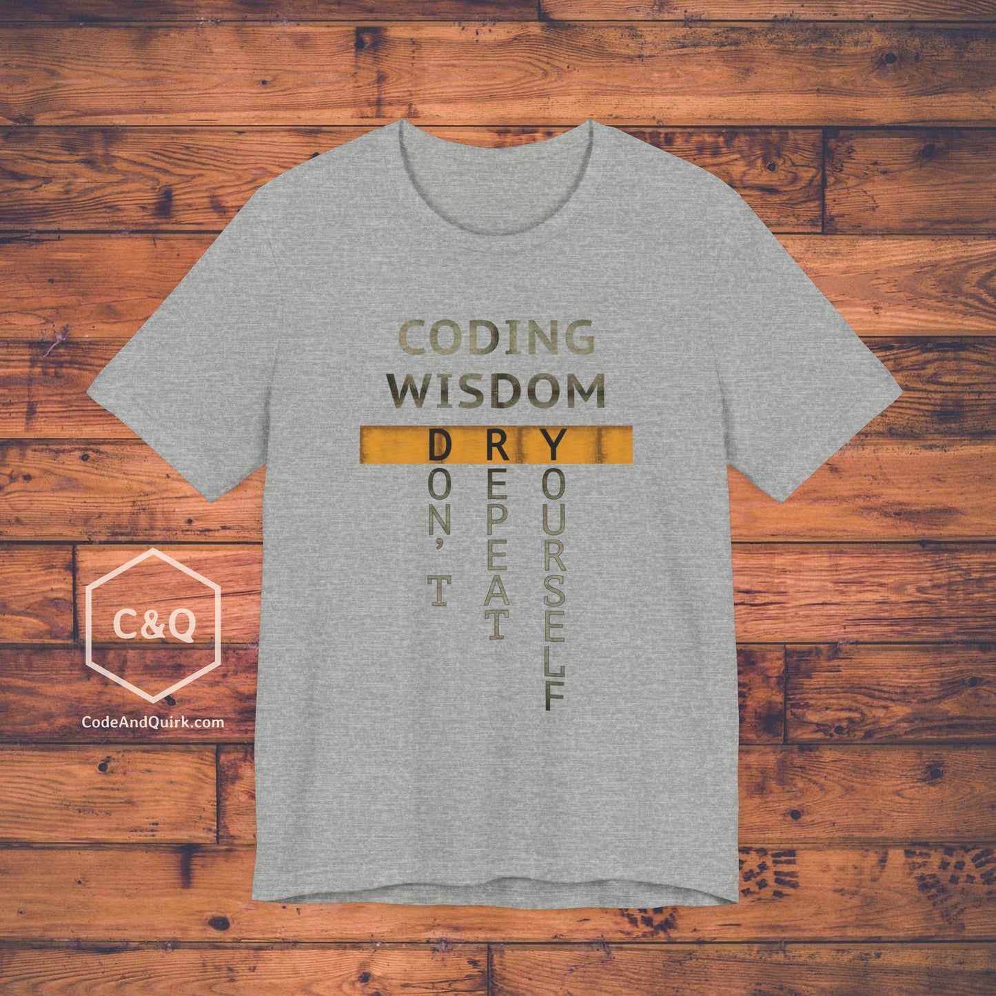 Coding wisdom: DRY - programmer's T-Shirt