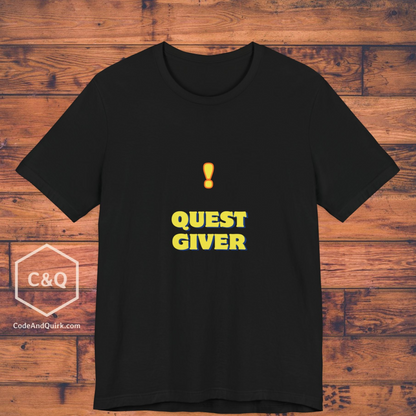 Quest Giver T-Shirt - Unisex Jersey Short Sleeve Tee