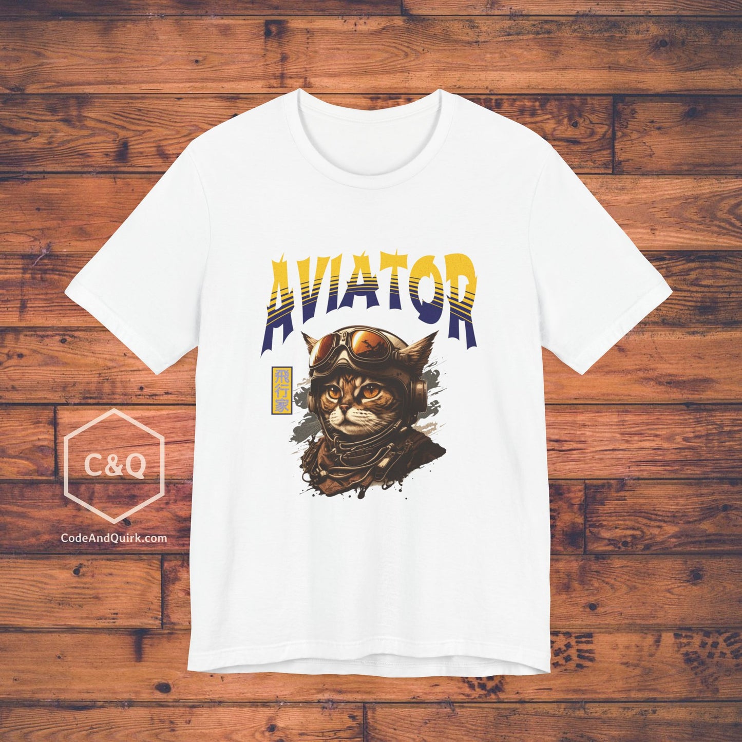 Aviator Cat - aviation fan's T-Shirt