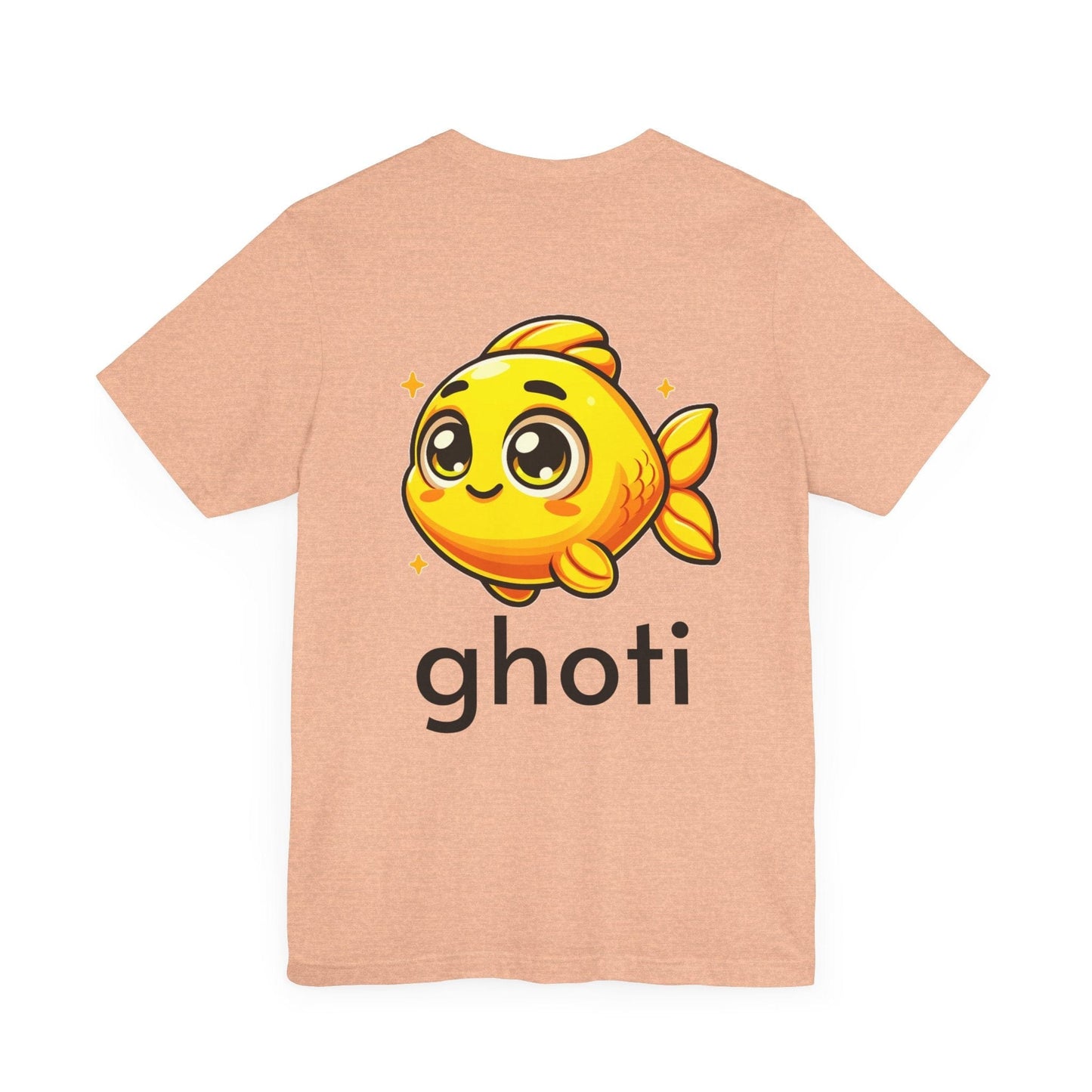 T-Shirt Fish/Ghoti English Pronunciation Joke T-Shirt for language geeks, Unisex Jersey Short Sleeve Tee