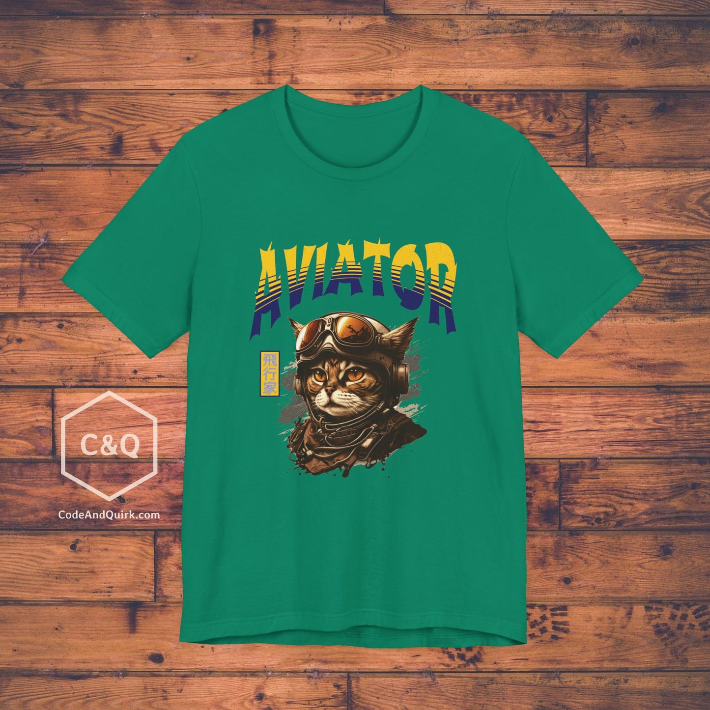 Aviator Cat - aviation fan's T-Shirt