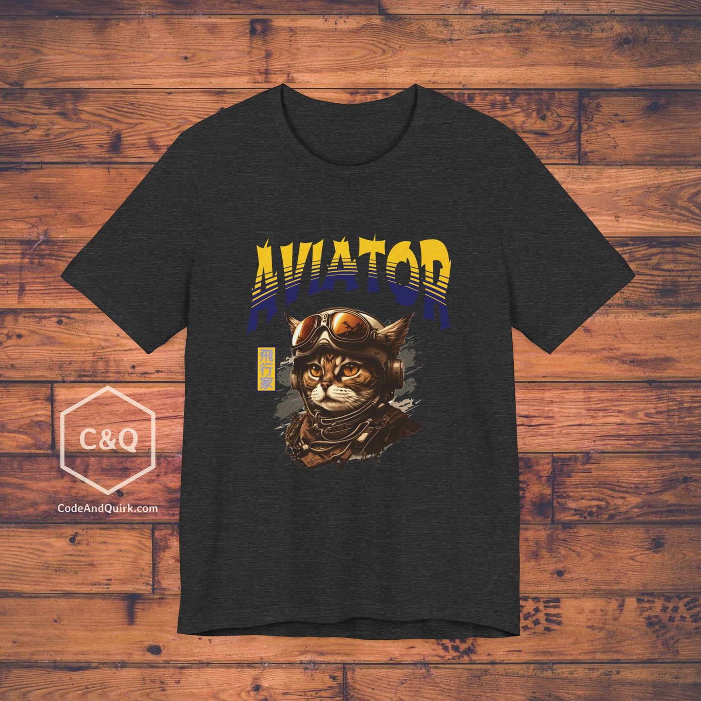 Aviator Cat - aviation fan's T-Shirt