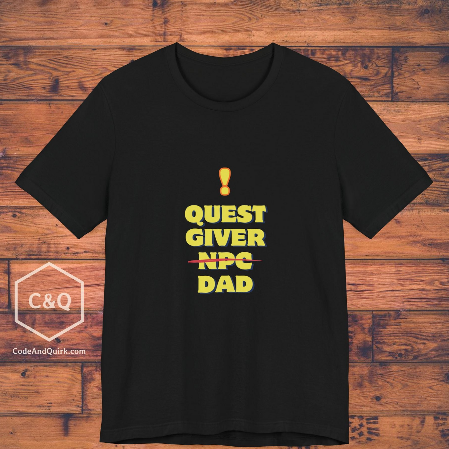 Quest Giver Dad T-Shirt - Unisex Jersey Short Sleeve Tee