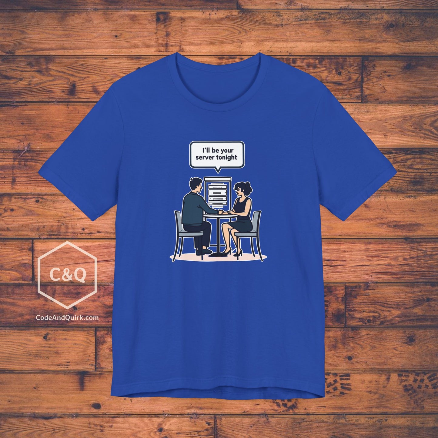 I'll be your server tonight - geek joke T-Shirt