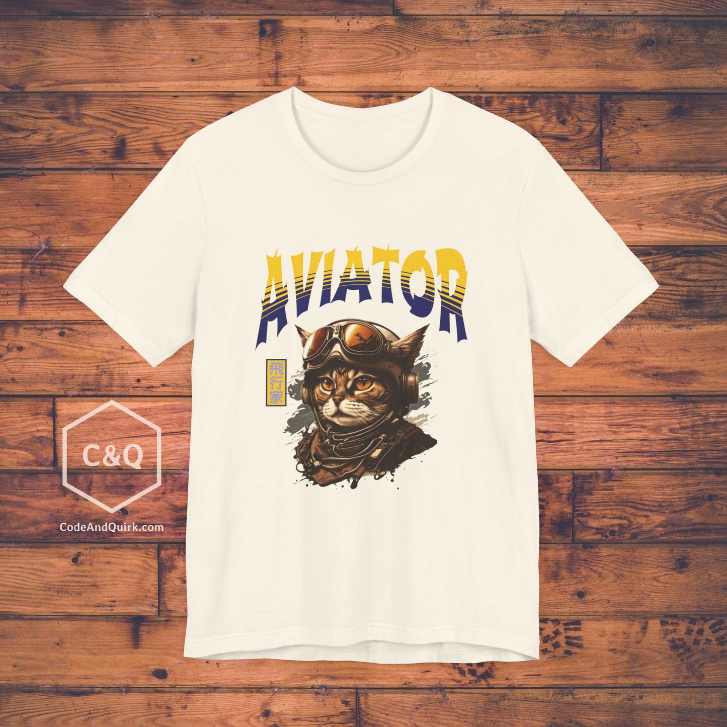 Aviator Cat - aviation fan's T-Shirt