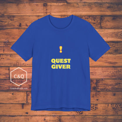 Quest Giver T-Shirt - Unisex Jersey Short Sleeve Tee