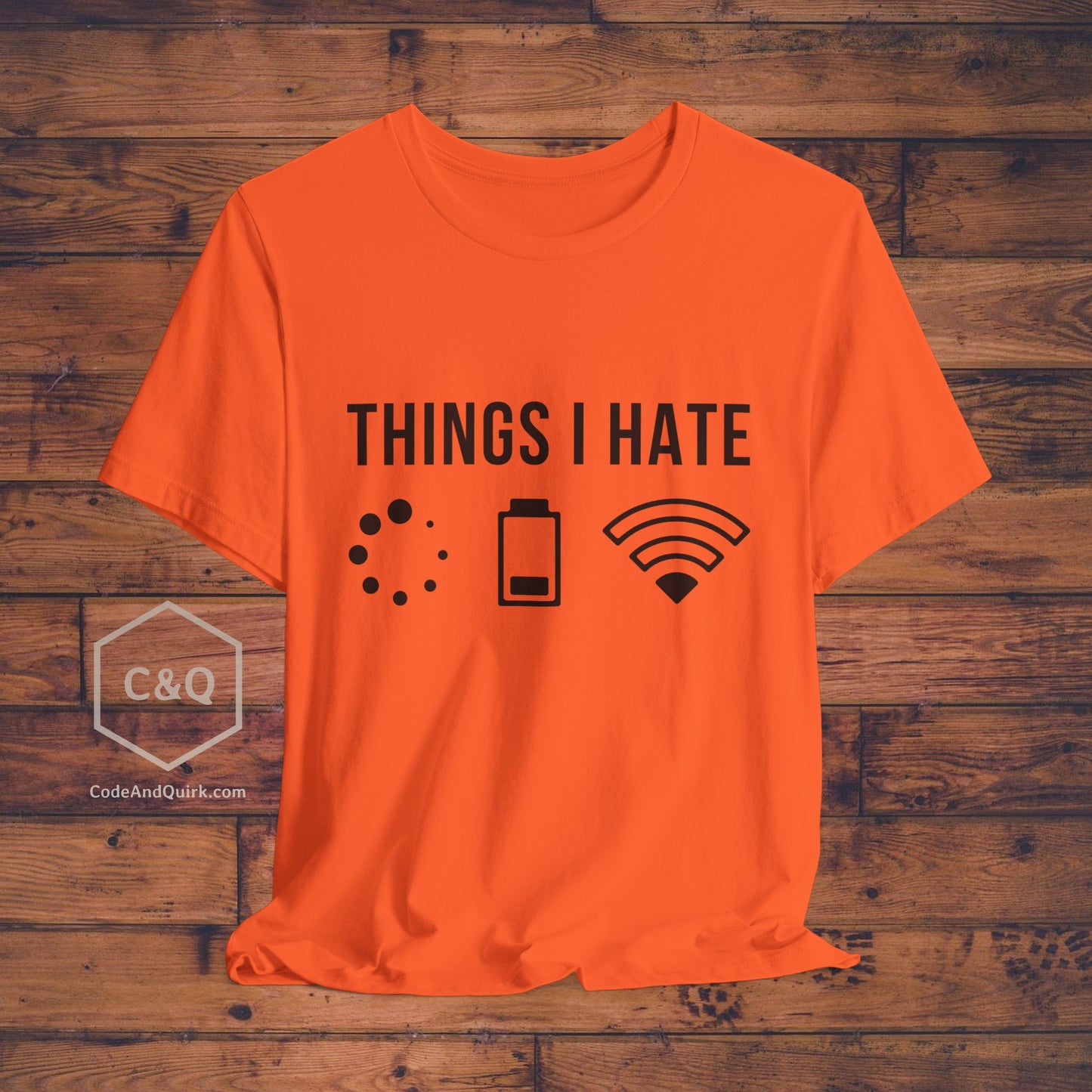 Things I Hate geeky T-shirt