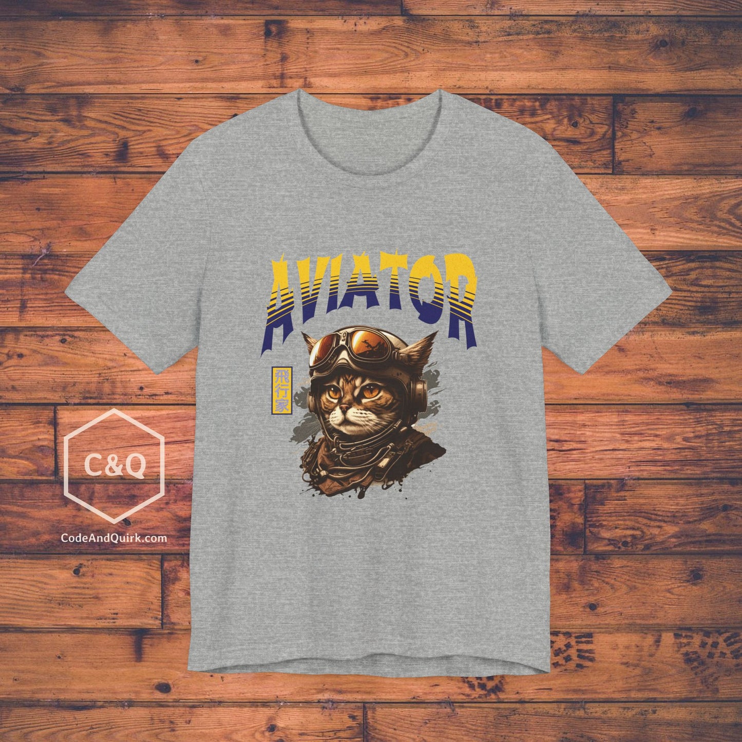 Aviator Cat - aviation fan's T-Shirt