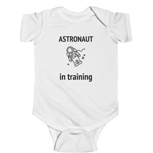 Astronaut In Training - Infant Fine Jersey Bodysuit